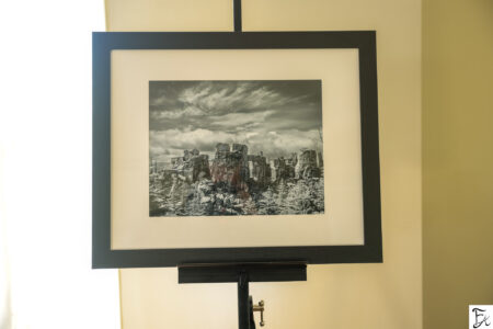 "If Mountains Had Tombstones" Limited Edition Framed Matte Print