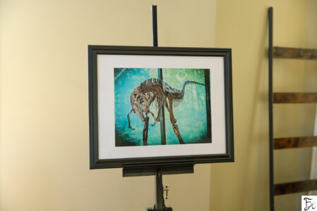 "Prehistoric Threat" Limited Edition Frame Matte Print