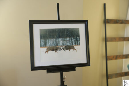 "The Showdown" Limited Edition Framed Matte Print