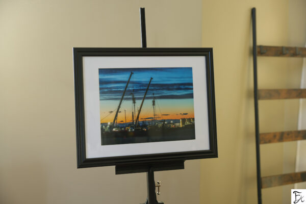 "The Ground Gives At Dusk" Limited Edition Framed Matte Print