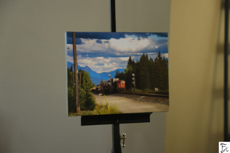 "Across The Continental Divide" Limited Edition Gallery Canvas 11x14"